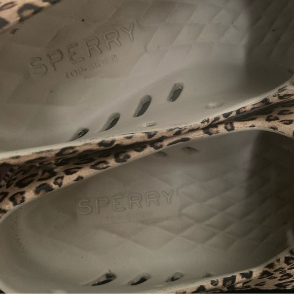 Sperry Top-Sider Authentic Original Float Boat Shoes Leopard Cheetah Women’s 6 - Picture 3 of 6